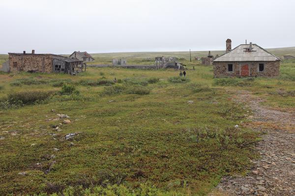 And abandoned battery garrison village