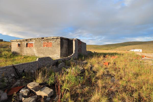Almost whole peninsula is abandoned